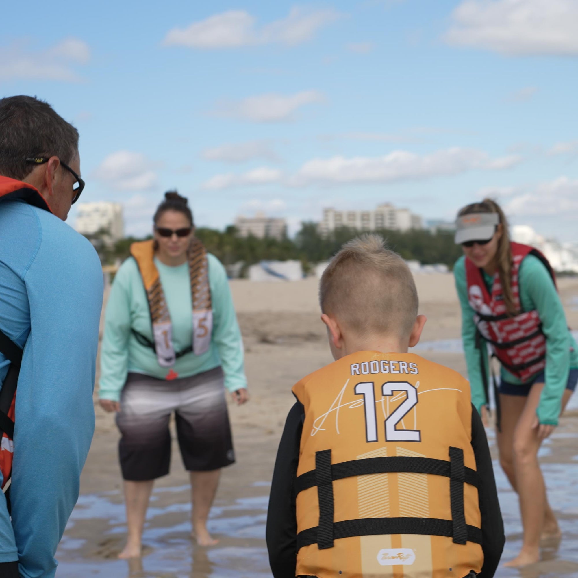 Aaron Rodgers Signature NFL Adult Life Jacket - ThrowRaft