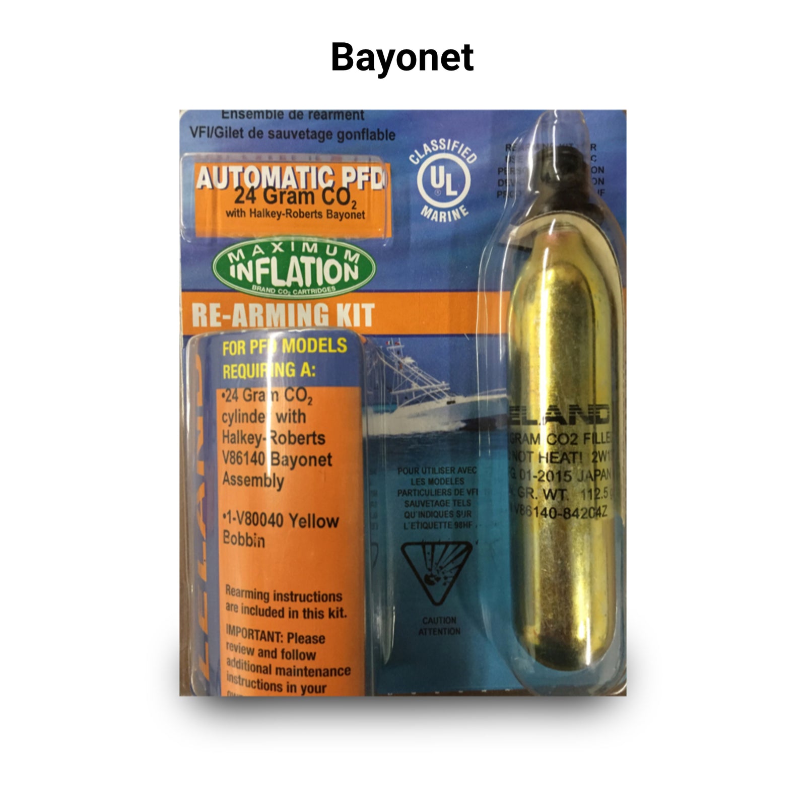 ThrowRaft Rearming Kit bayonet